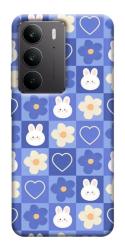 Чехол itsPrint Кролики-цветочки для Realme C75