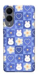 Чехол itsPrint Кролики-цветочки для Samsung Galaxy S25 Edge