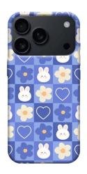 Чехол itsPrint Кролики-цветочки для Apple iPhone 17 Pro (6.3")