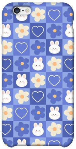 Чехол itsPrint Кролики-цветочки для Apple iPhone 6/6s (4.7")