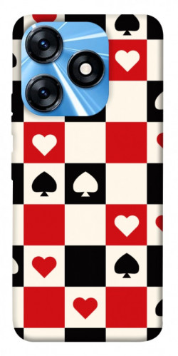 Чохол itsPrint Card Grid для TECNO Spark 10 Pro