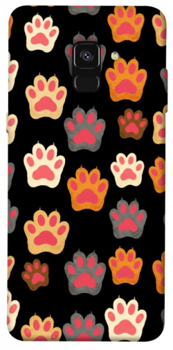 Чохол itsPrint Colorful Paws для Samsung A530 Galaxy A8 (2018)