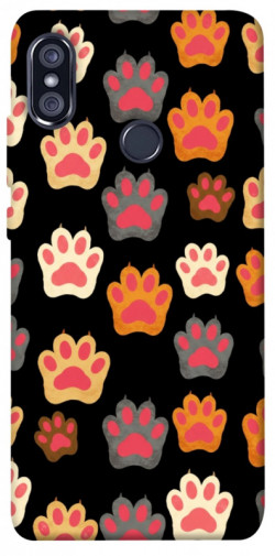 Чехол itsPrint Colorful Paws для Xiaomi Redmi Note 5 Pro / Note 5 (AI Dual Camera)