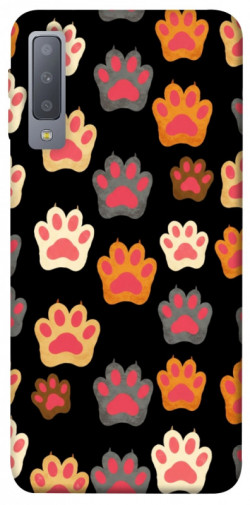Чехол itsPrint Colorful Paws для Samsung A750 Galaxy A7 (2018)