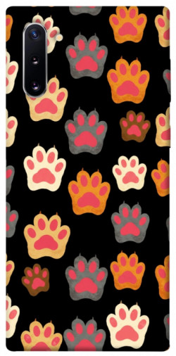 Чехол itsPrint Colorful Paws для Samsung Galaxy Note 10