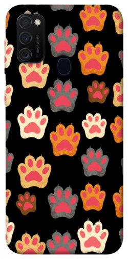 Чохол itsPrint Colorful Paws для Samsung Galaxy M30s / M21