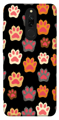 Чехол itsPrint Colorful Paws для Xiaomi Redmi 8