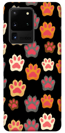 Чехол itsPrint Colorful Paws для Samsung Galaxy S20 Ultra