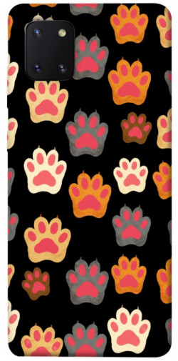 Чехол itsPrint Colorful Paws для Samsung Galaxy Note 10 Lite (A81)
