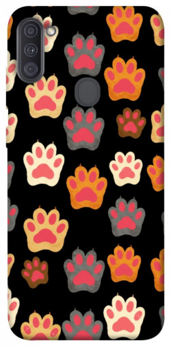 Чехол itsPrint Colorful Paws для Samsung Galaxy A11