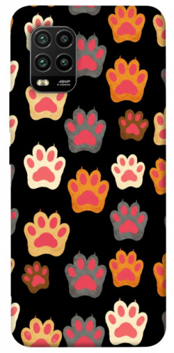 Чехол itsPrint Colorful Paws для Xiaomi Mi 10 Lite