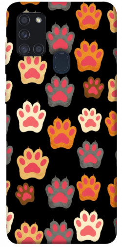 Чехол itsPrint Colorful Paws для Samsung Galaxy A21s