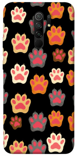 Чехол itsPrint Colorful Paws для Xiaomi Redmi 9