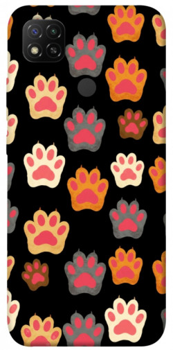 Чехол itsPrint Colorful Paws для Xiaomi Redmi 9C
