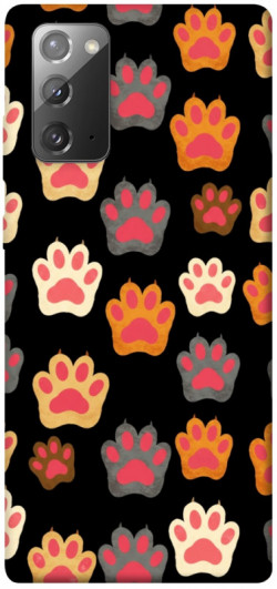 Чехол itsPrint Colorful Paws для Samsung Galaxy Note 20