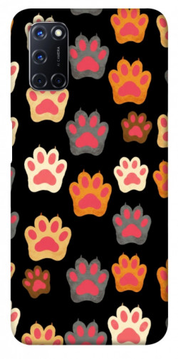 Чехол itsPrint Colorful Paws для Oppo A52 / A72 / A92