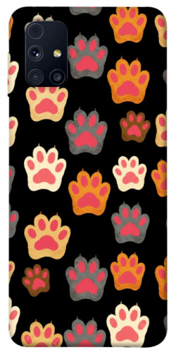 Чехол itsPrint Colorful Paws для Samsung Galaxy M31s