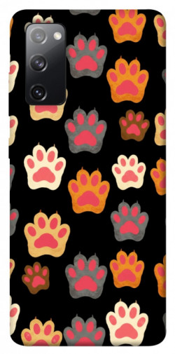Чехол itsPrint Colorful Paws для Samsung Galaxy S20 FE