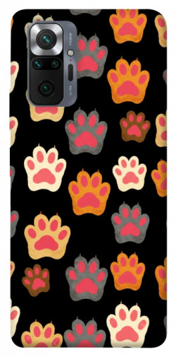 Чехол itsPrint Colorful Paws для Xiaomi Redmi Note 10 Pro