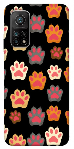 Чехол itsPrint Colorful Paws для Xiaomi Mi 10T