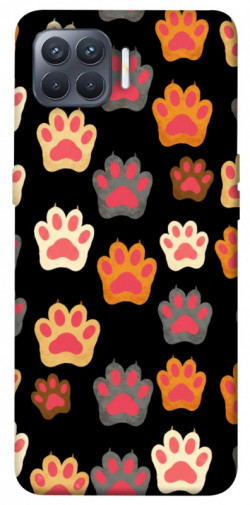 Чехол itsPrint Colorful Paws для Oppo Reno 4 Lite