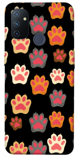 Чехол itsPrint Colorful Paws для OnePlus Nord N100