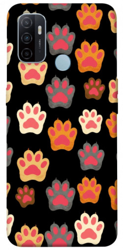 Чехол itsPrint Colorful Paws для Oppo A53 / A32 / A33