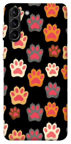 Чехол itsPrint Colorful Paws для Samsung Galaxy S21+