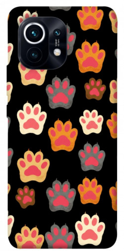 Чехол itsPrint Colorful Paws для Xiaomi Mi 11