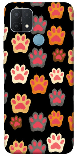 Чехол itsPrint Colorful Paws для Oppo A15s / A15