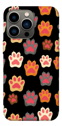 Чехол itsPrint Colorful Paws для Apple iPhone 13 Pro (6.1")