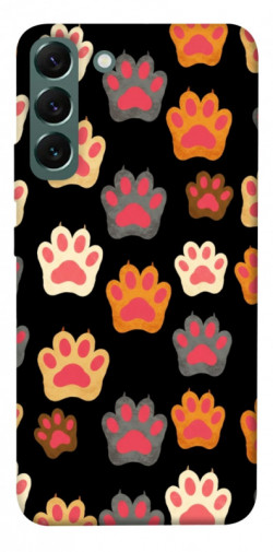 Чехол itsPrint Colorful Paws для Samsung Galaxy S22+