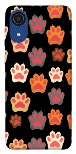 Чехол itsPrint Colorful Paws для Samsung Galaxy A03 Core