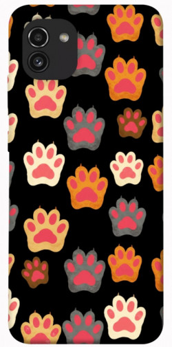 Чехол itsPrint Colorful Paws для Samsung Galaxy A03