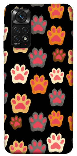 Чохол itsPrint Colorful Paws для Xiaomi Redmi Note 11 (Global) / Note 11S