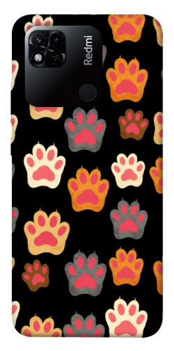Чехол itsPrint Colorful Paws для Xiaomi Redmi 10A