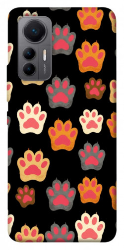 Чехол itsPrint Colorful Paws для Xiaomi 12 Lite