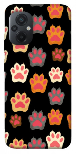 Чехол itsPrint Colorful Paws для Xiaomi Poco M5