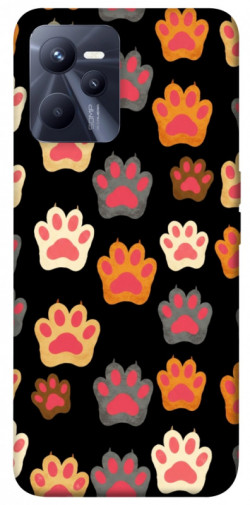 Чехол itsPrint Colorful Paws для Realme C35