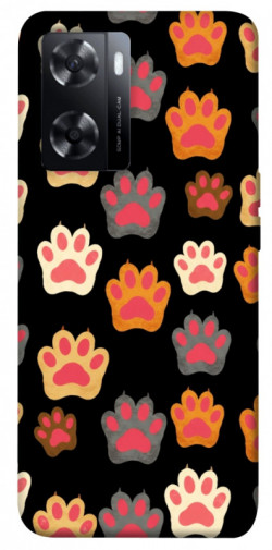 Чохол itsPrint Colorful Paws для Oppo A57s