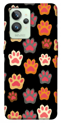 Чехол itsPrint Colorful Paws для Realme GT2