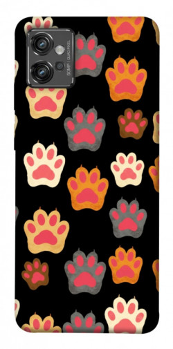 Чехол itsPrint Colorful Paws для Motorola Moto G32