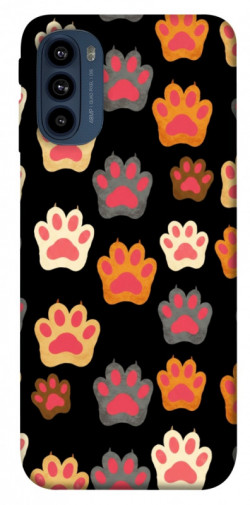 Чехол itsPrint Colorful Paws для Motorola Moto G41