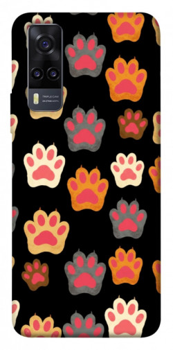 Чехол itsPrint Colorful Paws для Vivo Y31