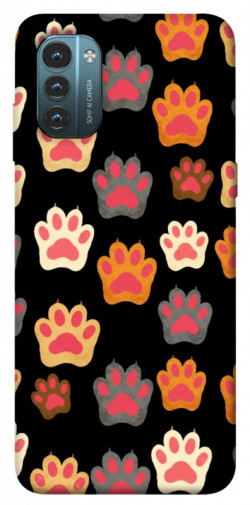 Чехол itsPrint Colorful Paws для Nokia G21