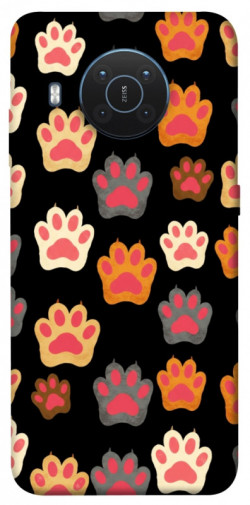 Чехол itsPrint Colorful Paws для Nokia X10 / X20