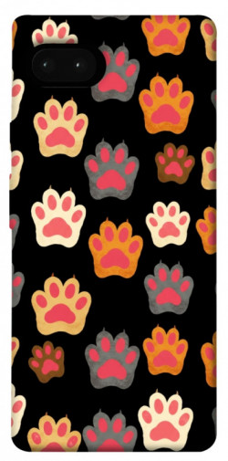 Чехол itsPrint Colorful Paws для Google Pixel 7a