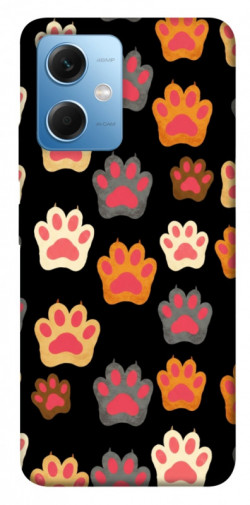 Чехол itsPrint Colorful Paws для Xiaomi Poco X5 5G