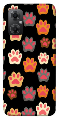 Чехол itsPrint Colorful Paws для Xiaomi Redmi Note 11R