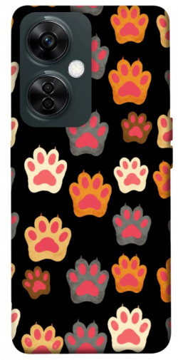 Чехол itsPrint Colorful Paws для OnePlus Nord CE 3 Lite